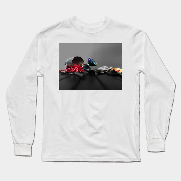 Arc1 Gemstones Yoyo unpacked Long Sleeve T-Shirt by arc1